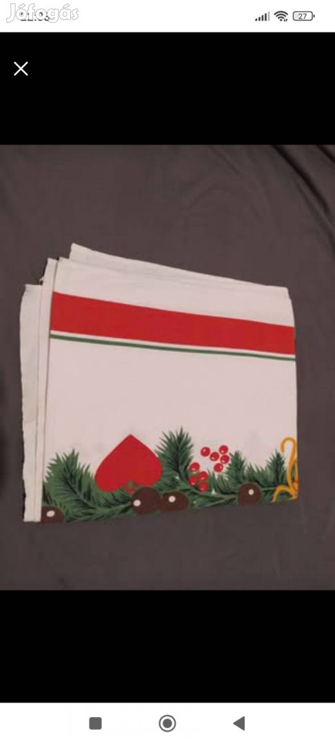 Karácsonyi asztalterítők