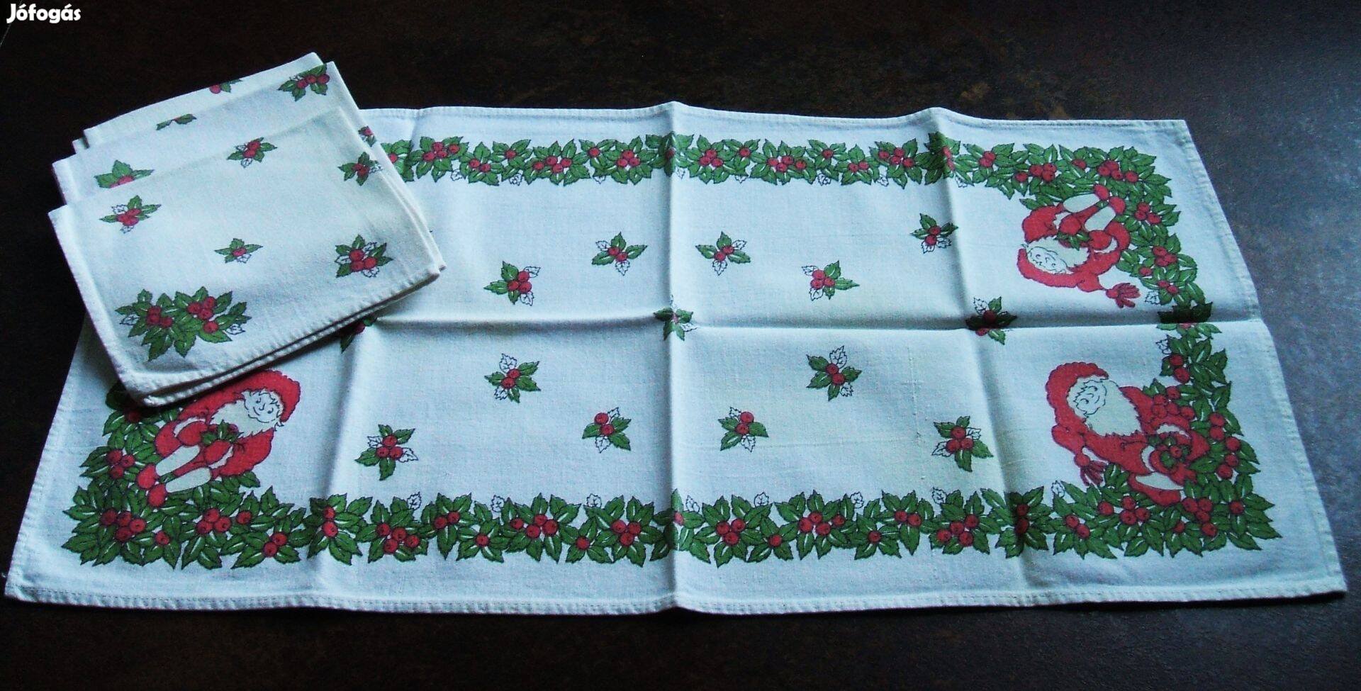 Karácsonyi és mikulás terítők és konyhai kiegészítők