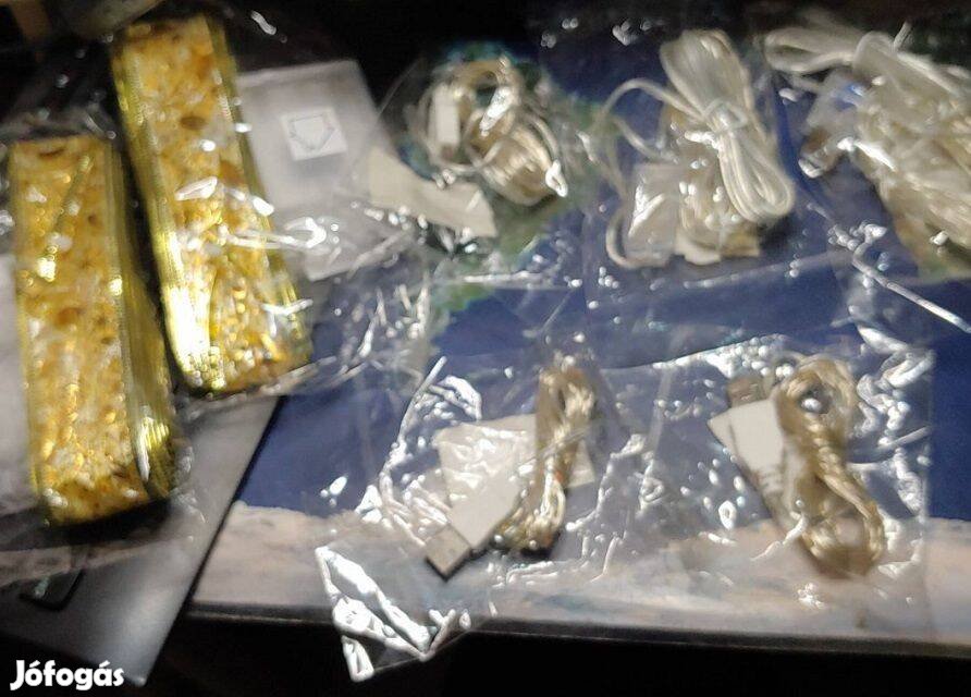 Karácsonyi fények, ledfények, ledszalagok USB-s újak