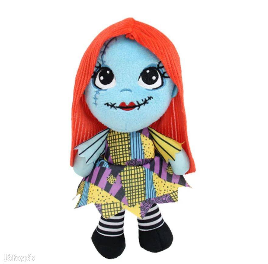 Karácsonyi lidércnyomás Sally plüss 20cm Új számlával Nightmare Before