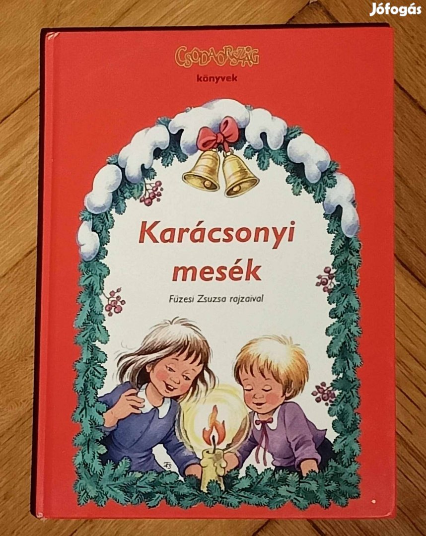 Karácsonyi mesék Csodaország könyv Füzesi Zsuzsa rajzaival 