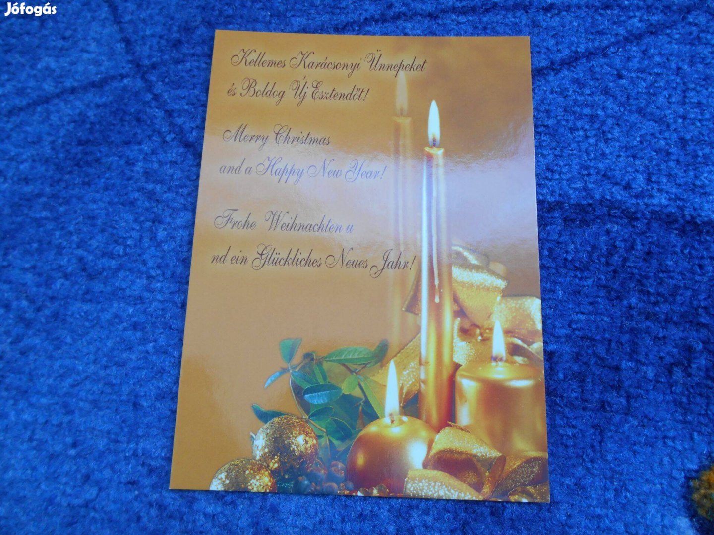 Karácsonyi-újévi képeslap 1