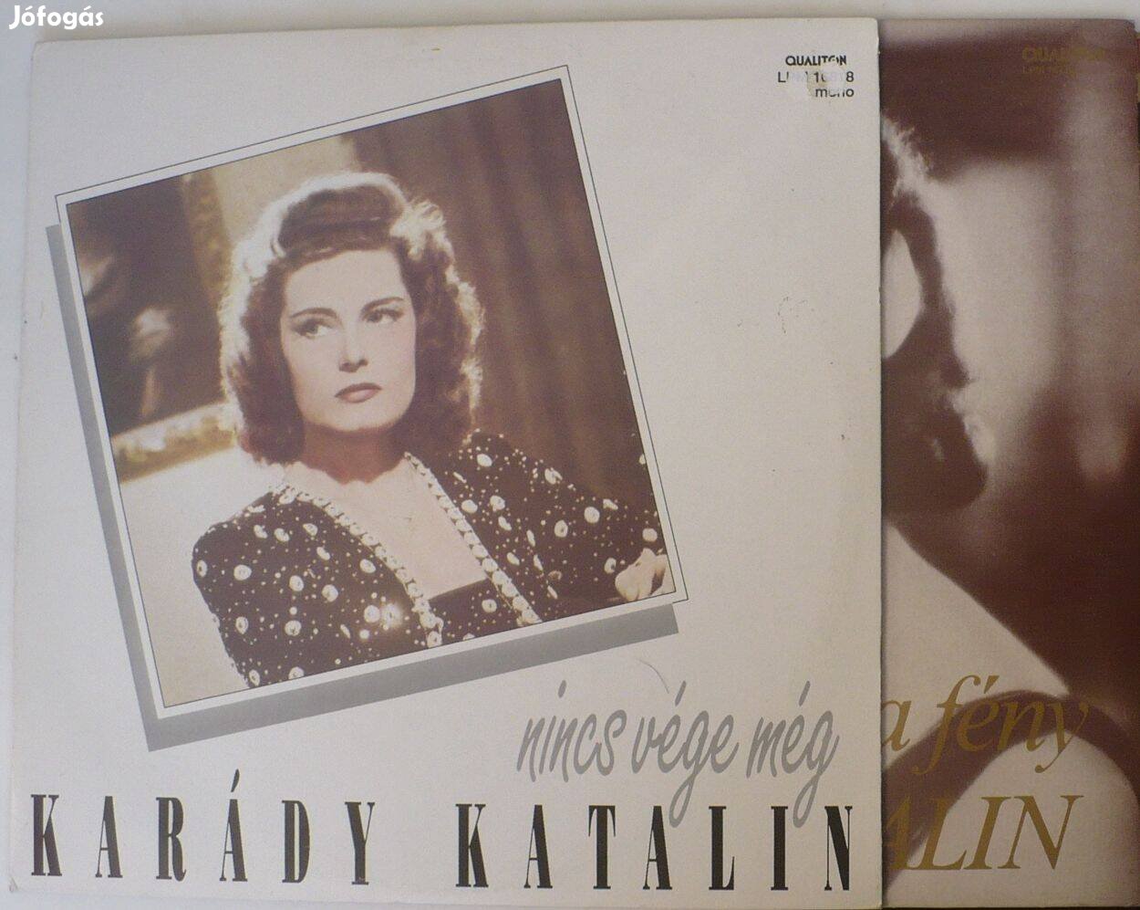 Karády Katalin LP-k: Nincs vége még / Te vagy a fény