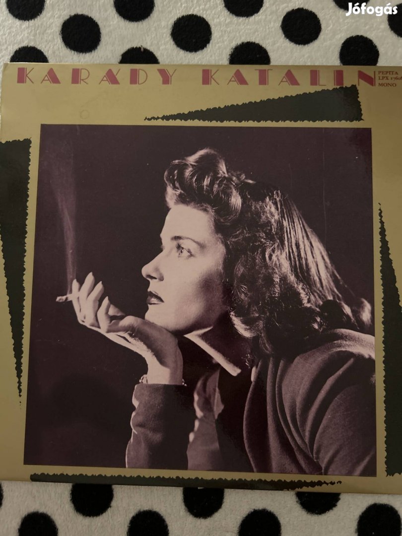 Karády Katalin bakelit lemez