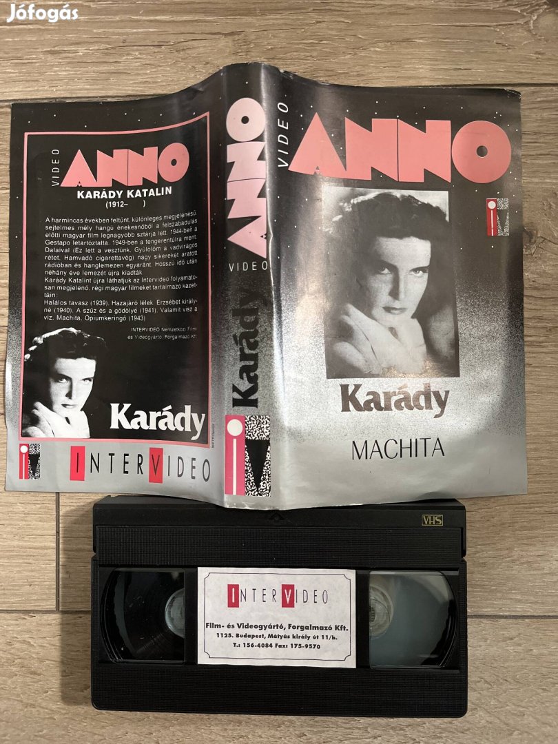 Karády machita vhs intervideo