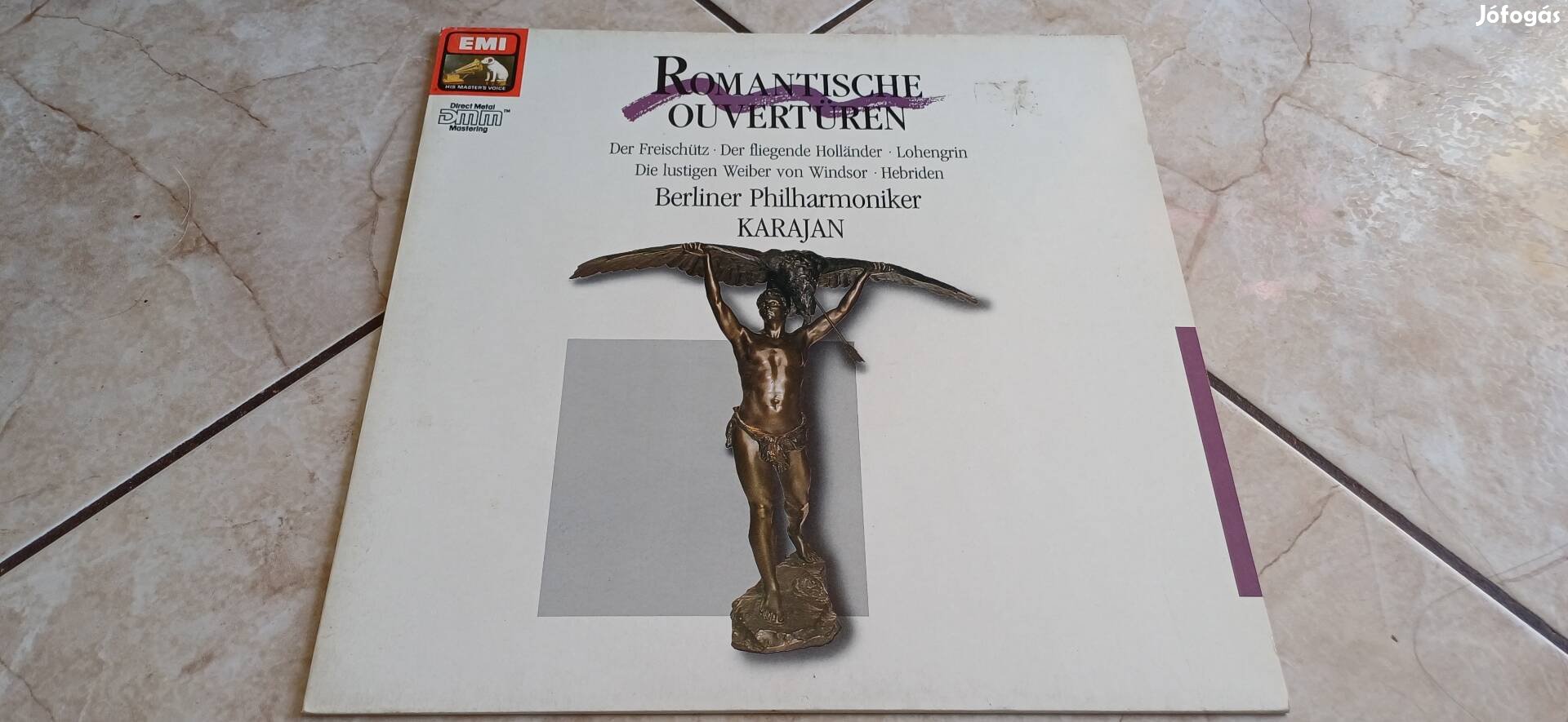 Karajan romantikus nyitányok bakelit hanglemez