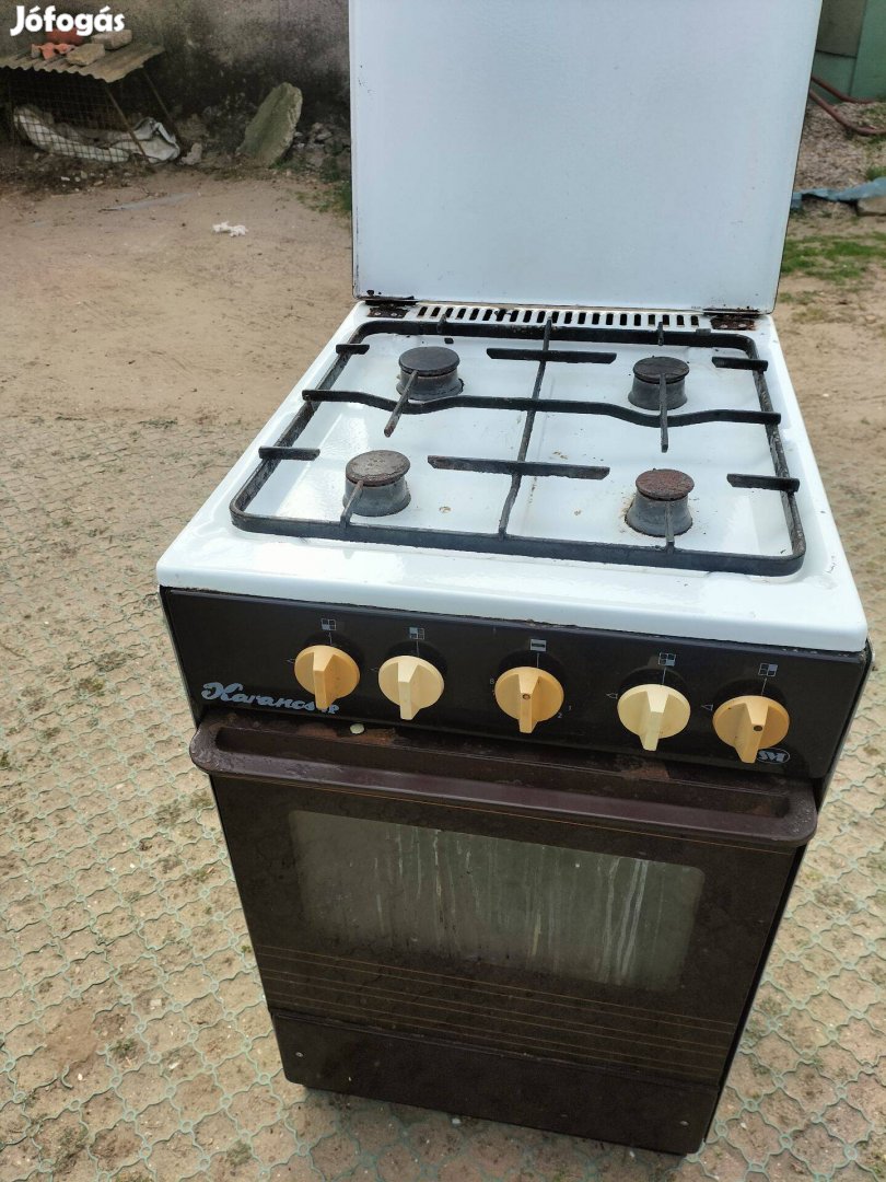 Karancs gáztűzhely 3eft