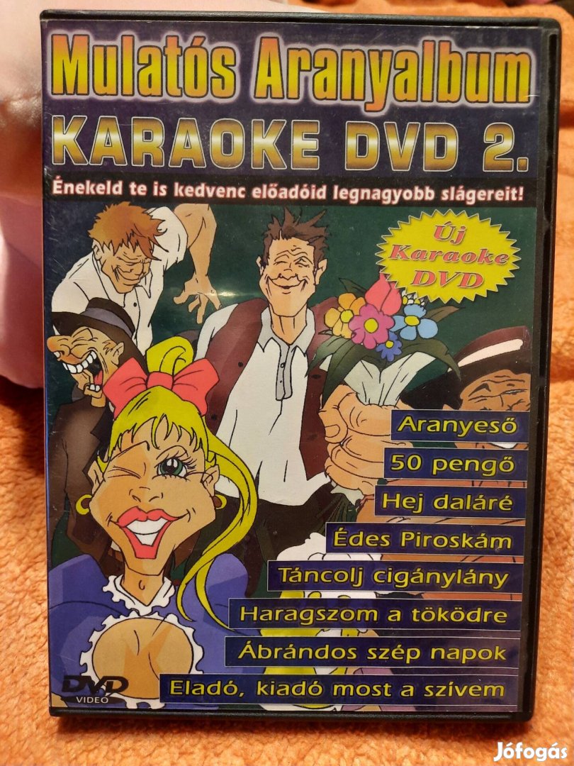 Karaoke mulatós dvd