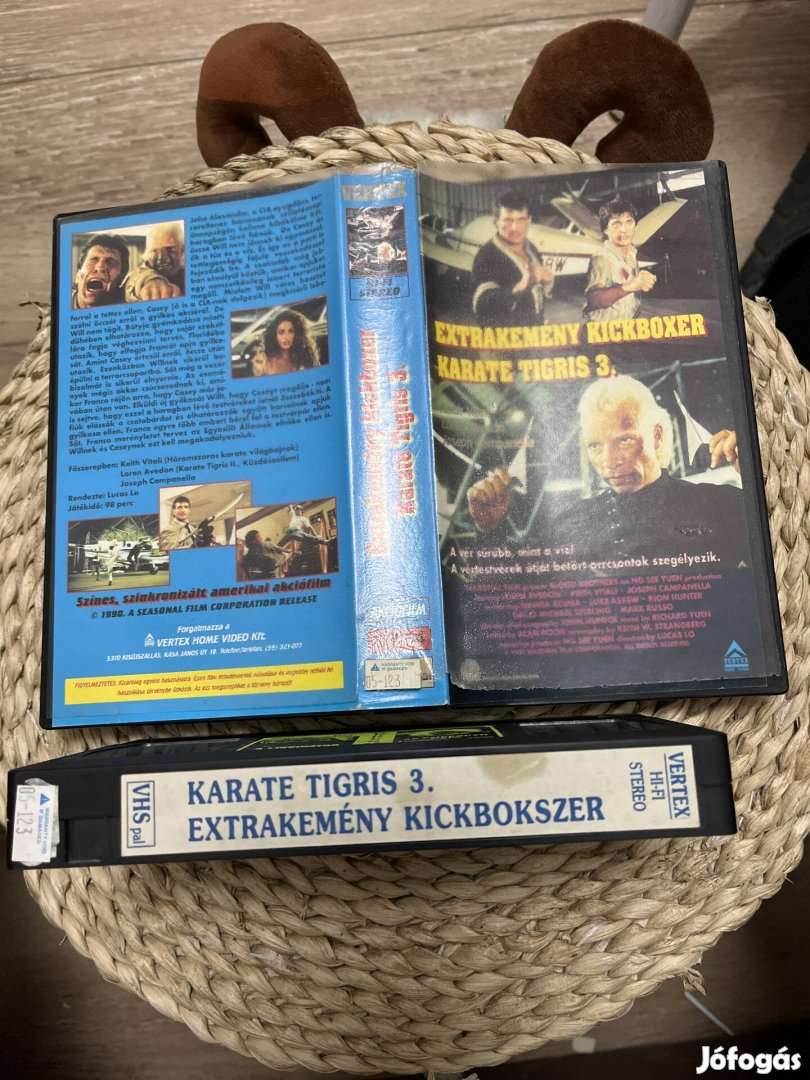 Karatetigris 3 vhs 