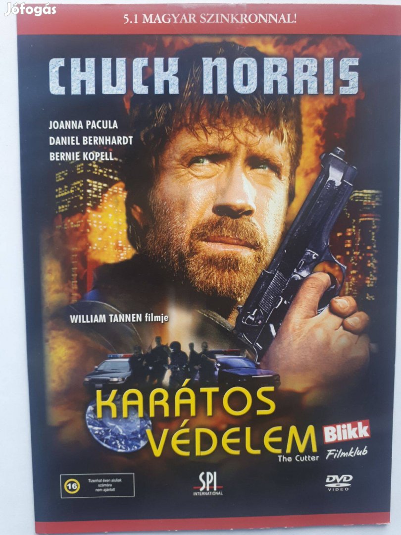 Karátos védelem (Chuck Norris) - papírtokos DVD (posta 255 Ft)