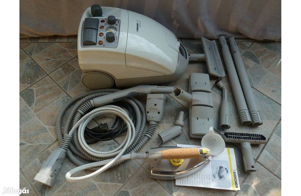 Karcher 1701 gőztisztító fertőtlenítésre is!145 fokos gőz,
