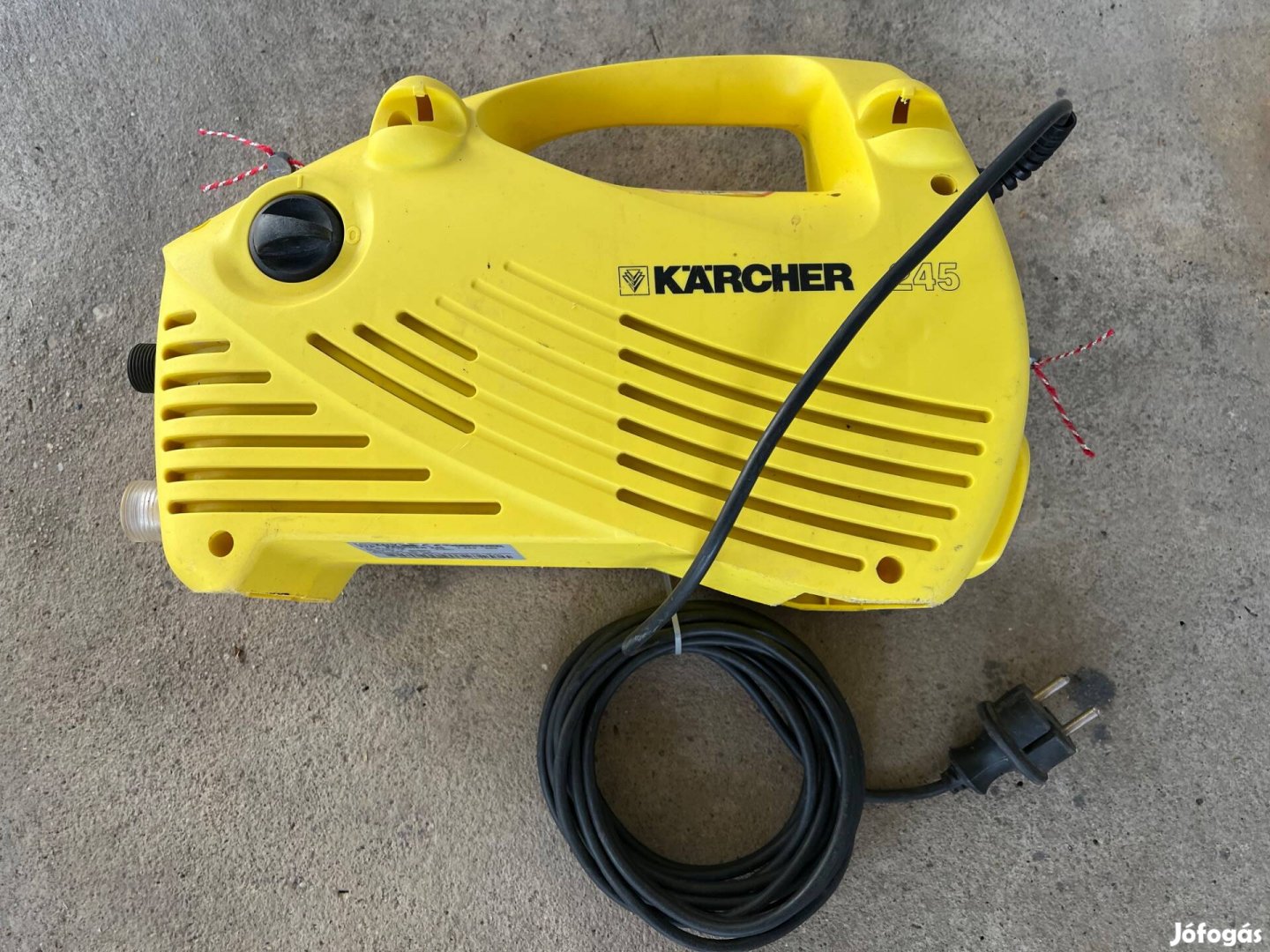 Karcher 245 magasnyomású nagynyomású mosó sterimo
