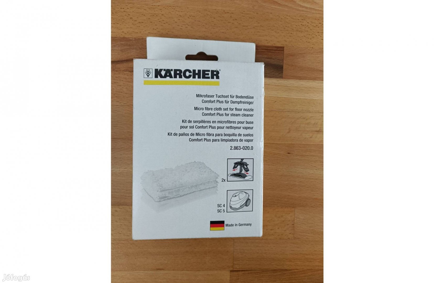 Karcher 2.863-020.0 kendőkészlet padlófejhez