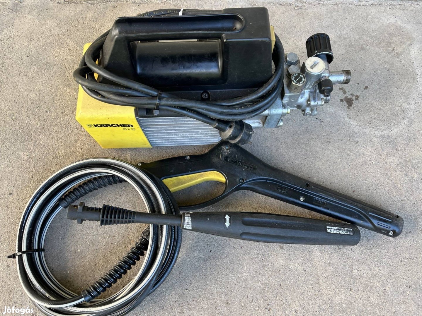 Karcher 4.75 fem pumpás magasnyomású mosó nagynyomású mosó