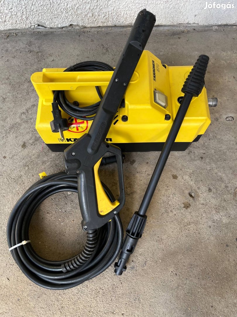 Karcher 570 fém pumpás magasnyomású mosó nagynyomású mosó 10 m csô