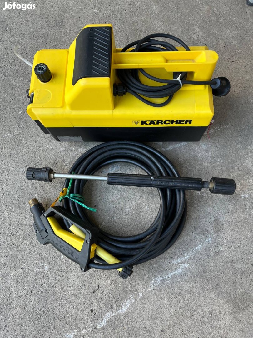 Karcher 580 fém pumpás magasnyomású mosó nagynyomású mosó 10 m csô