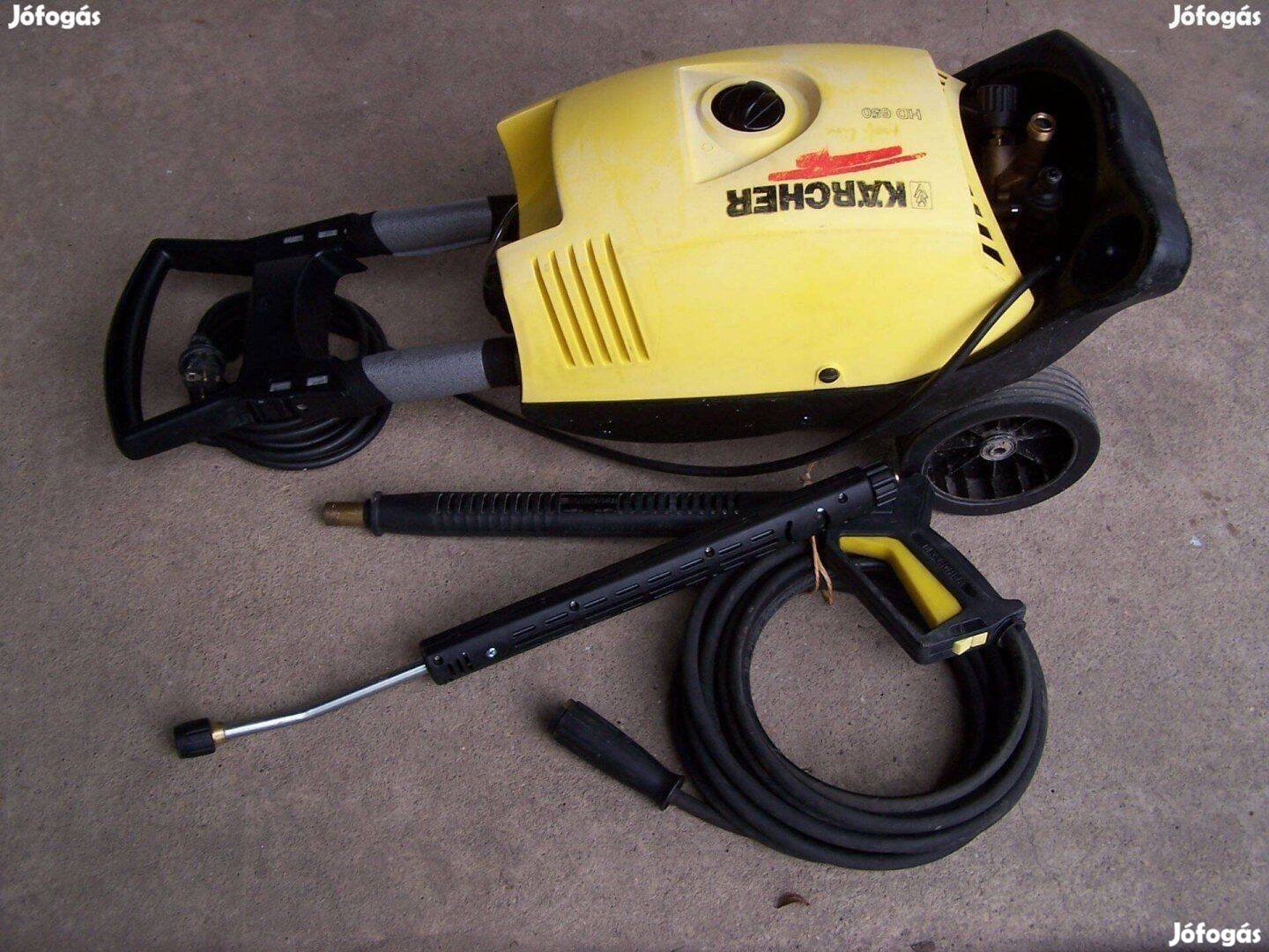 Karcher 650 magasnyomású mosó réz pumpával sterimó