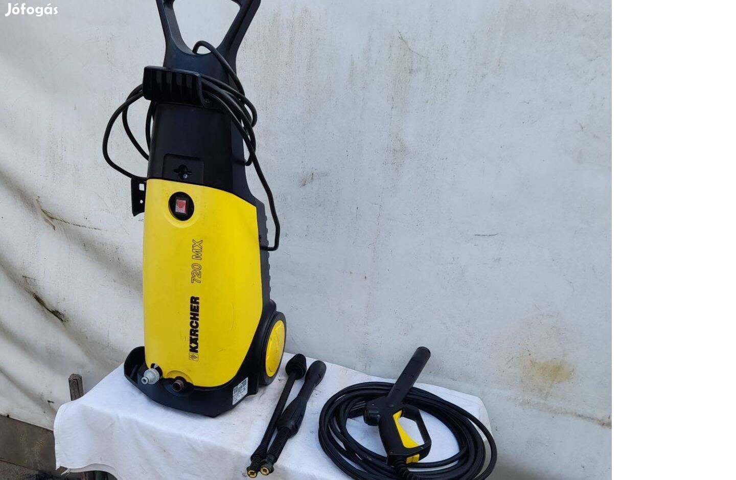 Karcher 720MX sterimó nagynyomású mosó sterimob.150bár rézpumpás 220v