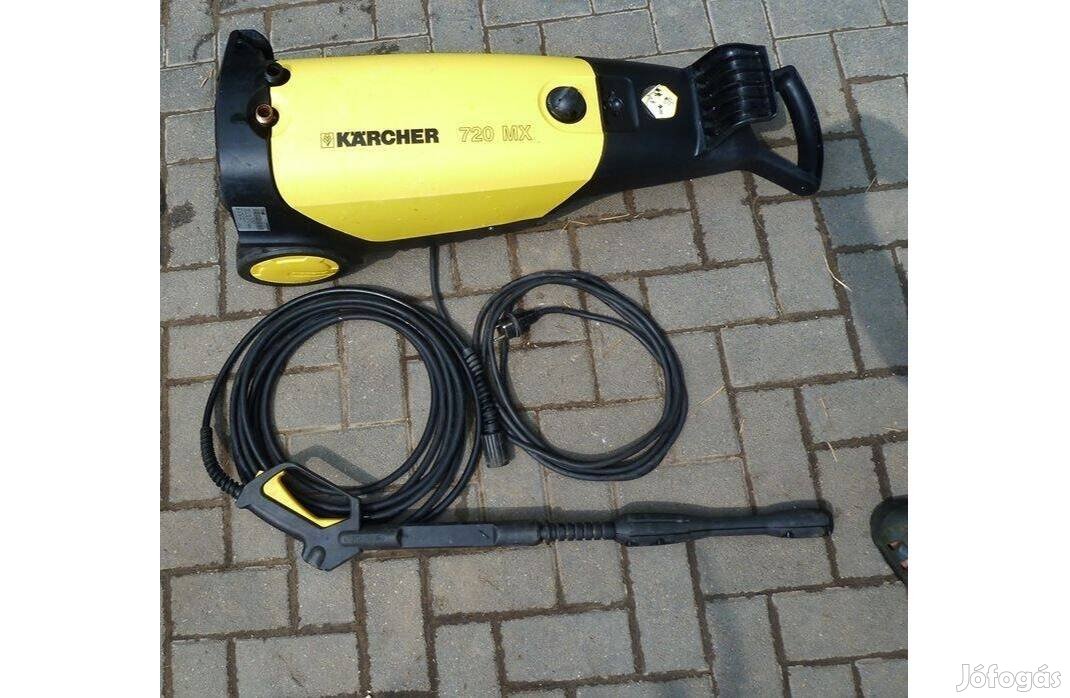 Karcher 720Mx sterimo nagynyomású mosó réz hengerfejes kifogástalan ál