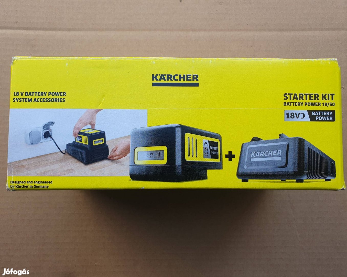 Karcher Battery Power 18/50 akkumulátor,új!