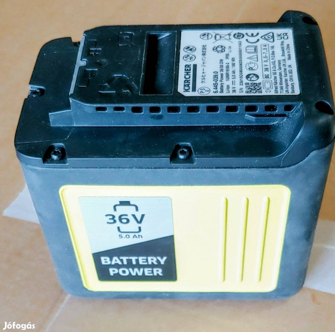 Karcher Battery Power 36/5,2 Ah pótakku