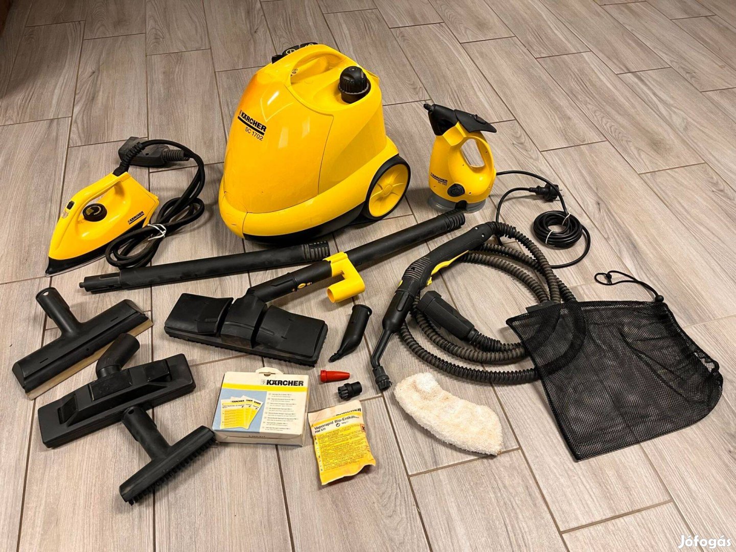 Karcher Gőzállomás Gőzvasaló Gőz vasaló Gőztisztító Takarítógép szett