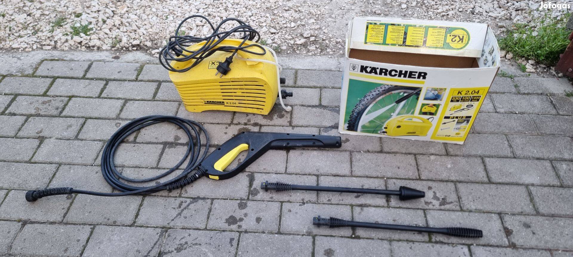 Karcher K2.04 100bar sterimo magasnyomású mosó gőzborotva