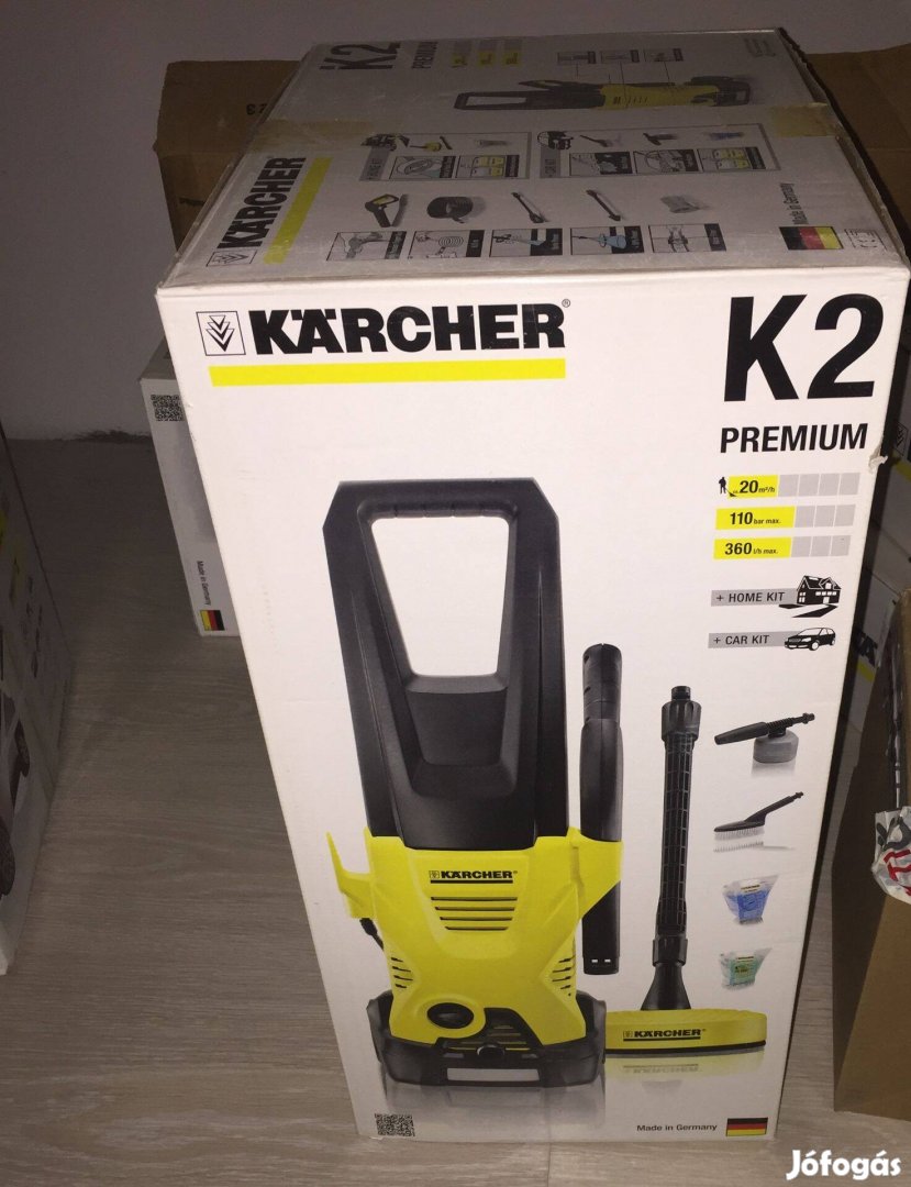 Karcher K2 Premium Car&Home Magasnyomású mosó 1400W 110Bar 360l/h