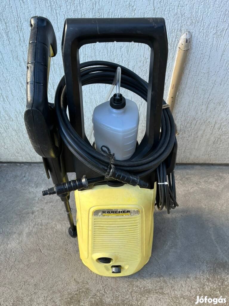 Karcher K4 magasnyomású nagynyomású mosó tartozékkal