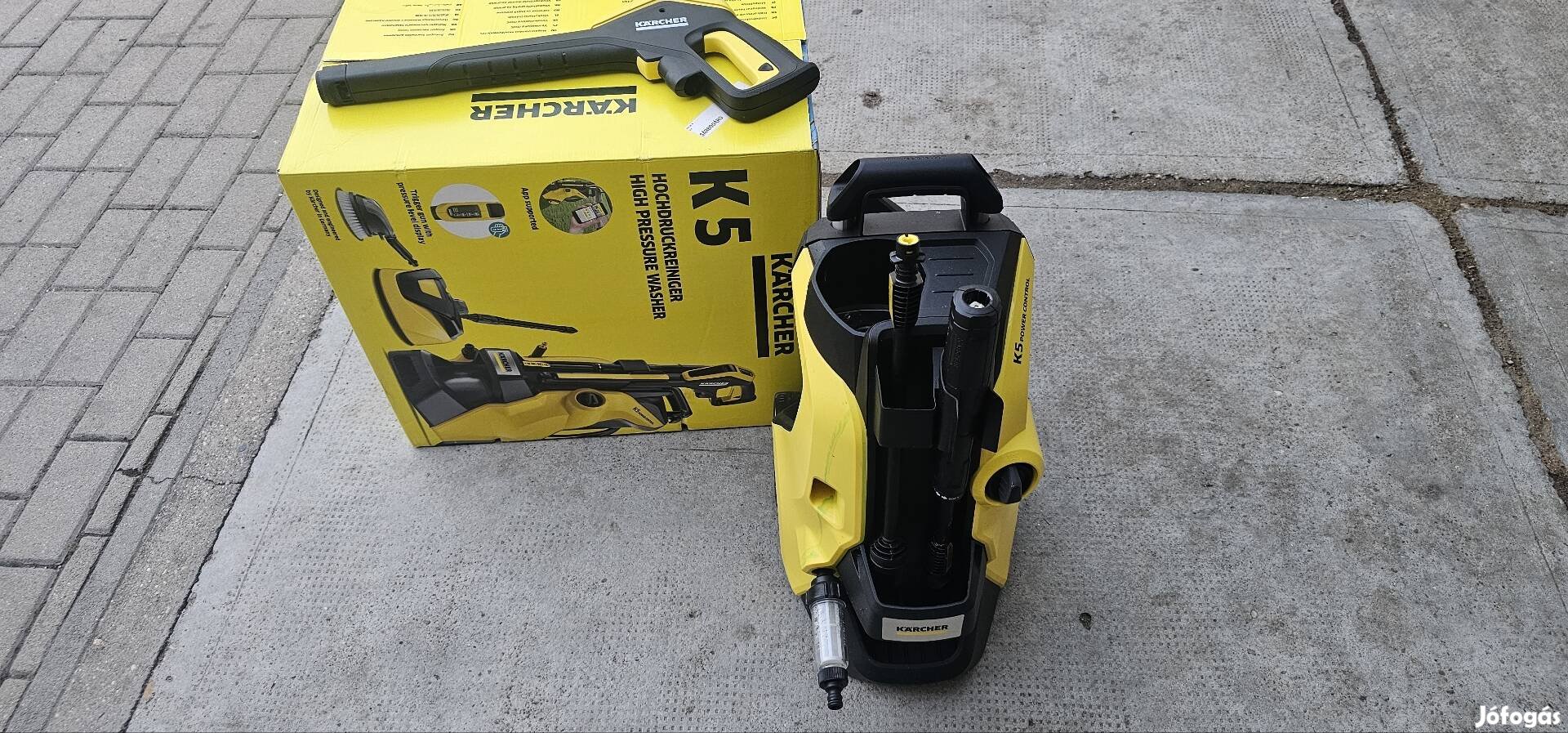 Karcher K5 power control full szett magasnyomású mosó