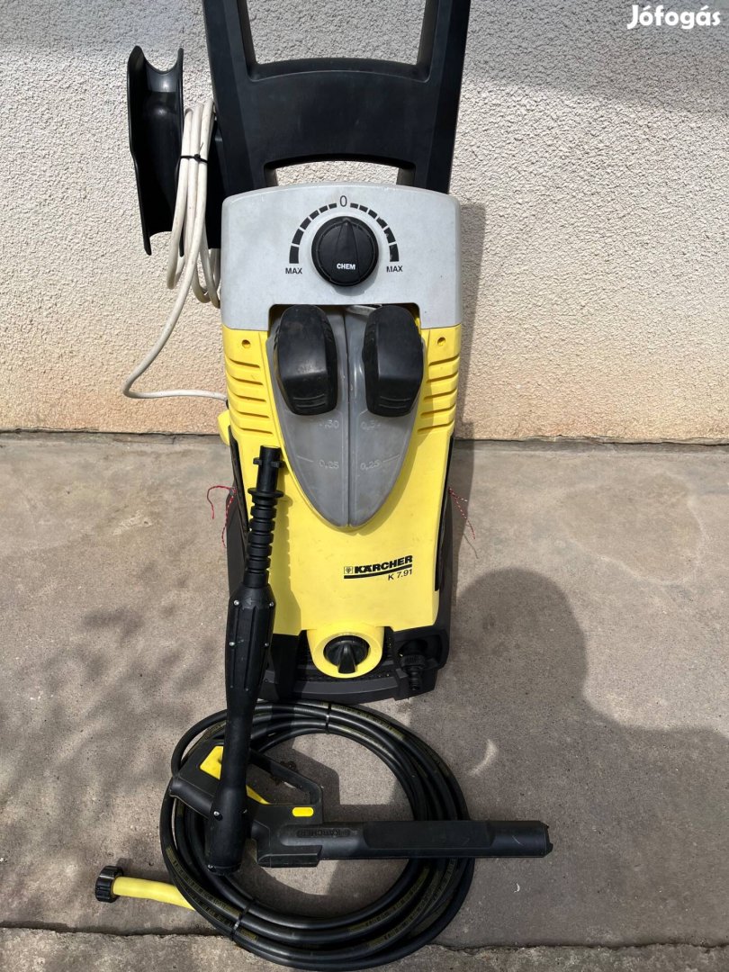 Karcher K 7.91 réz pumpafejes magasnyomású mosó frissen szervizelve