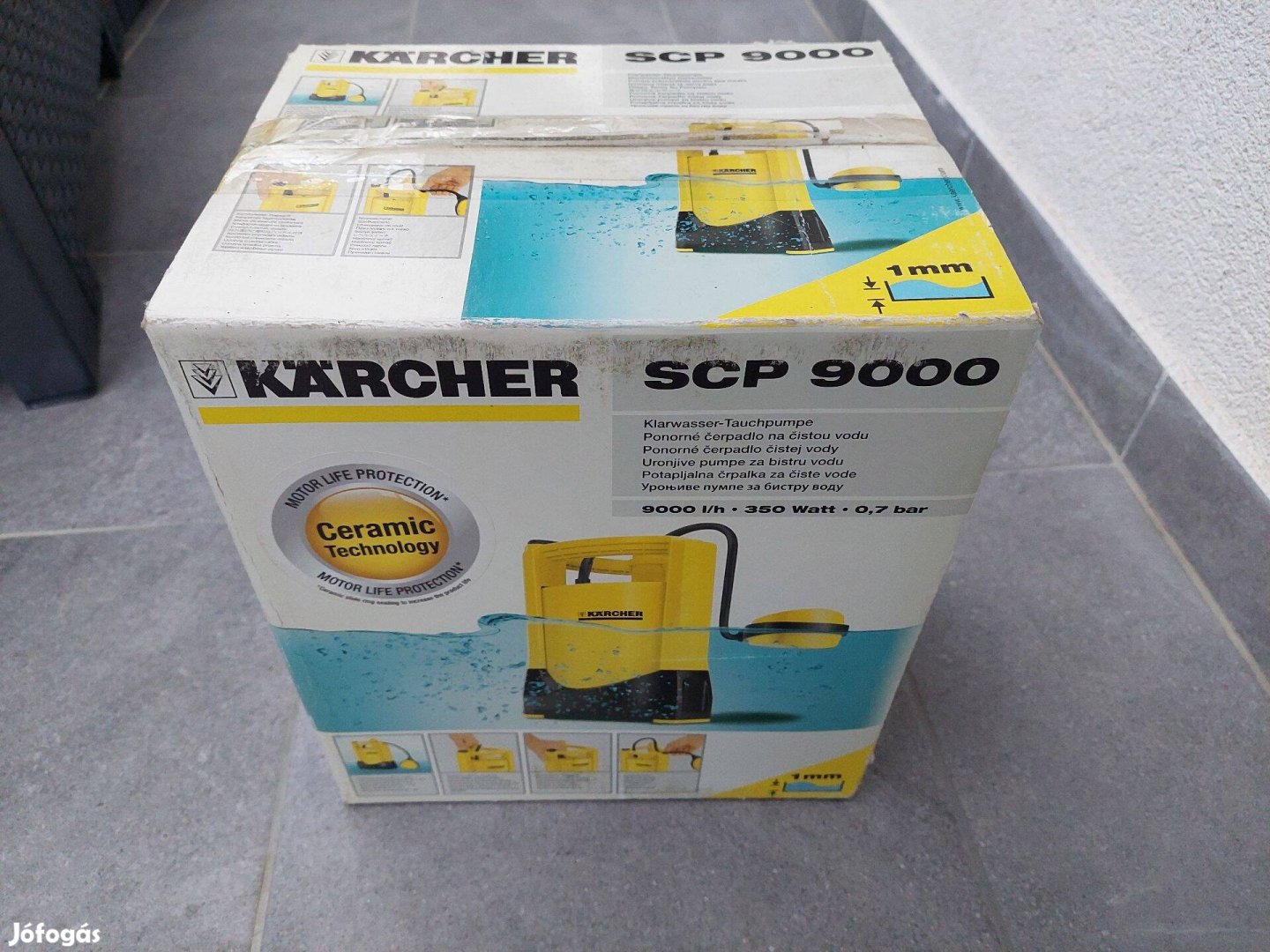 Karcher SCP 9000 víz szivattyú, Új, sosem használt, dobozában!