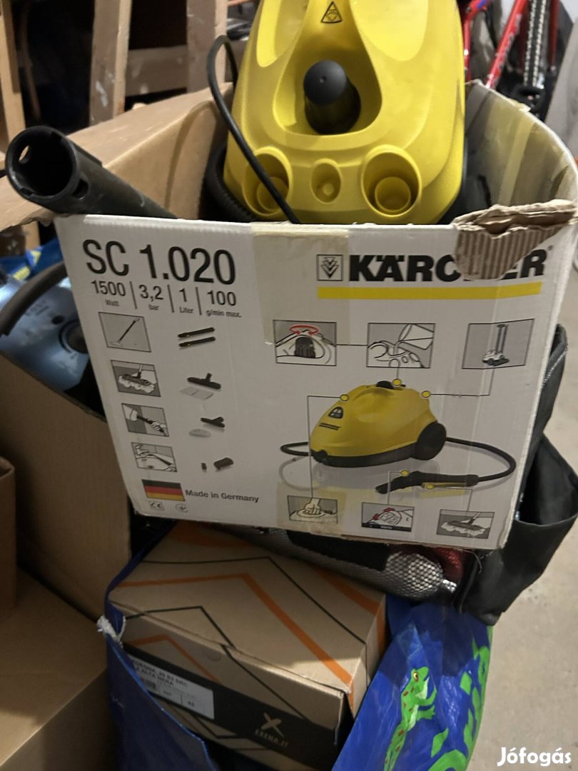 Karcher SC 1.200 gőztisztitó apró hibával 