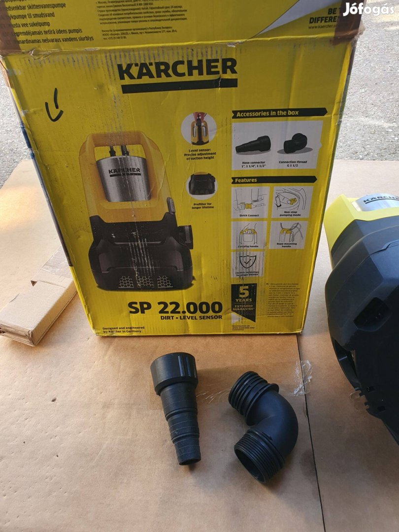 Karcher SP 22.000 Dirt Level Sensor merülő szivattyú új