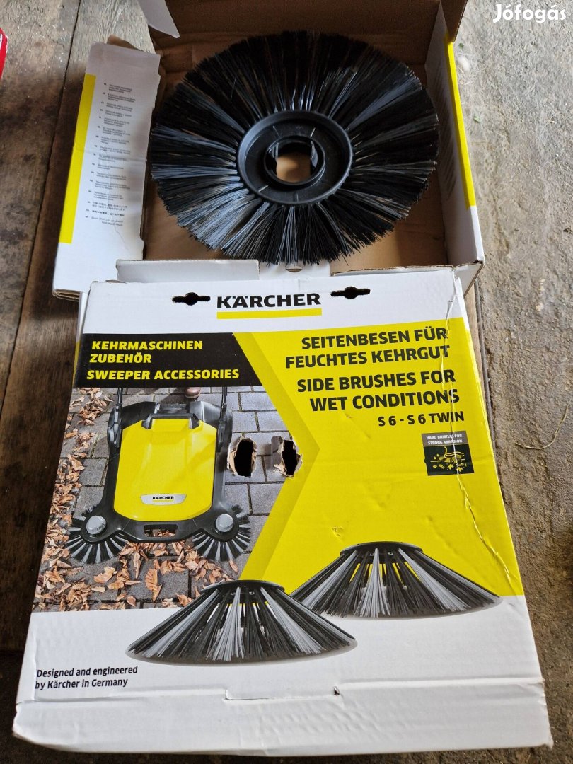 Karcher S 6 kefebetét,új