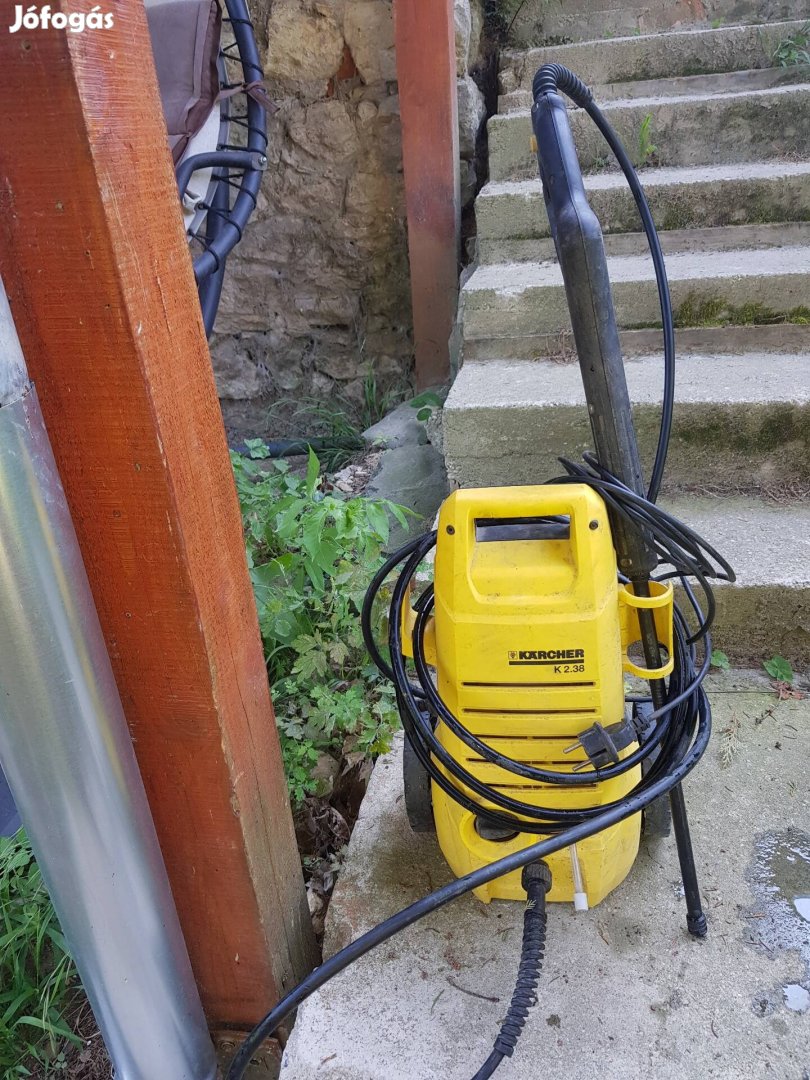 Karcher k2.38 magasnyomású mosó, pisztollyal.