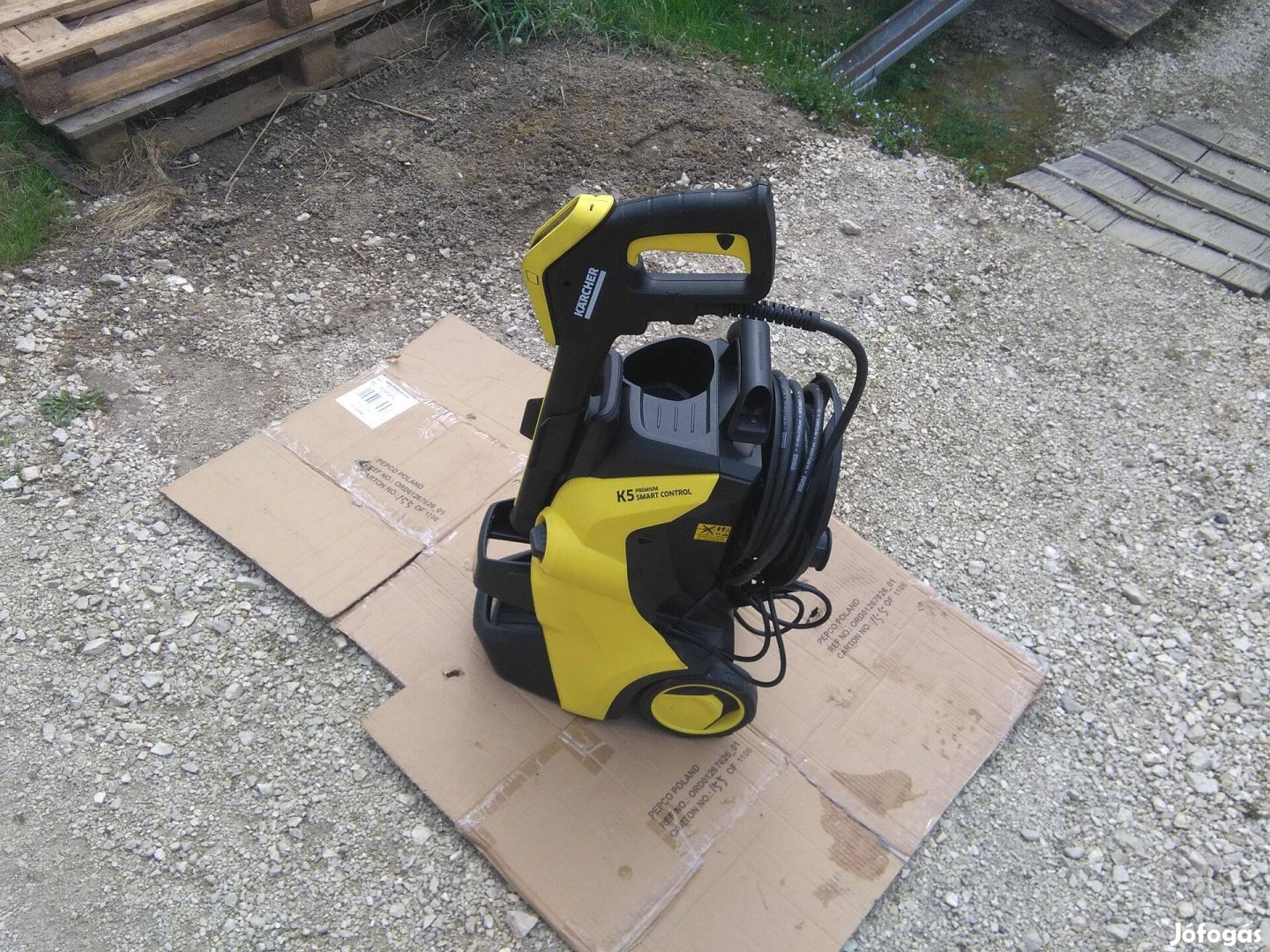 Karcher k5 prémium smart control nincs nyomás újszerű