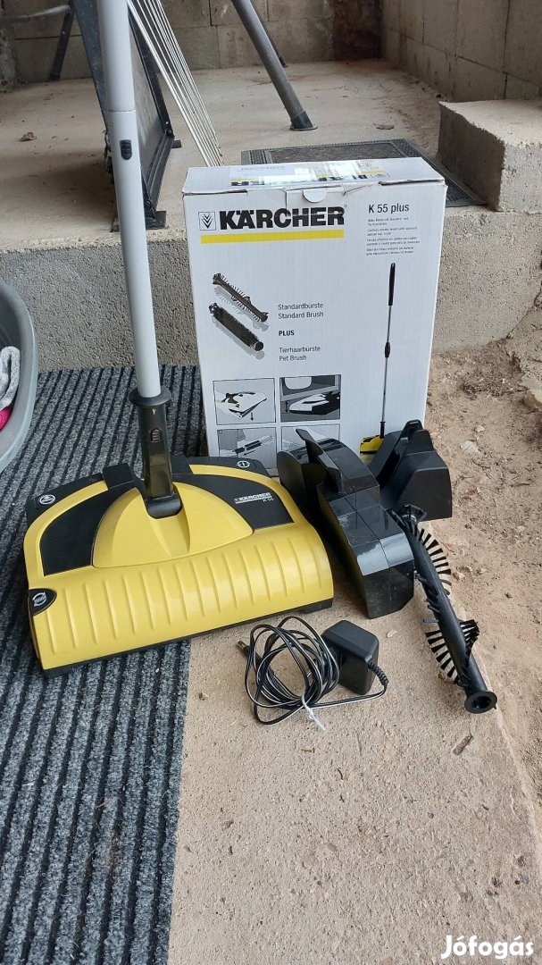 Karcher kärcher K55 plus akkumulátoros seprű