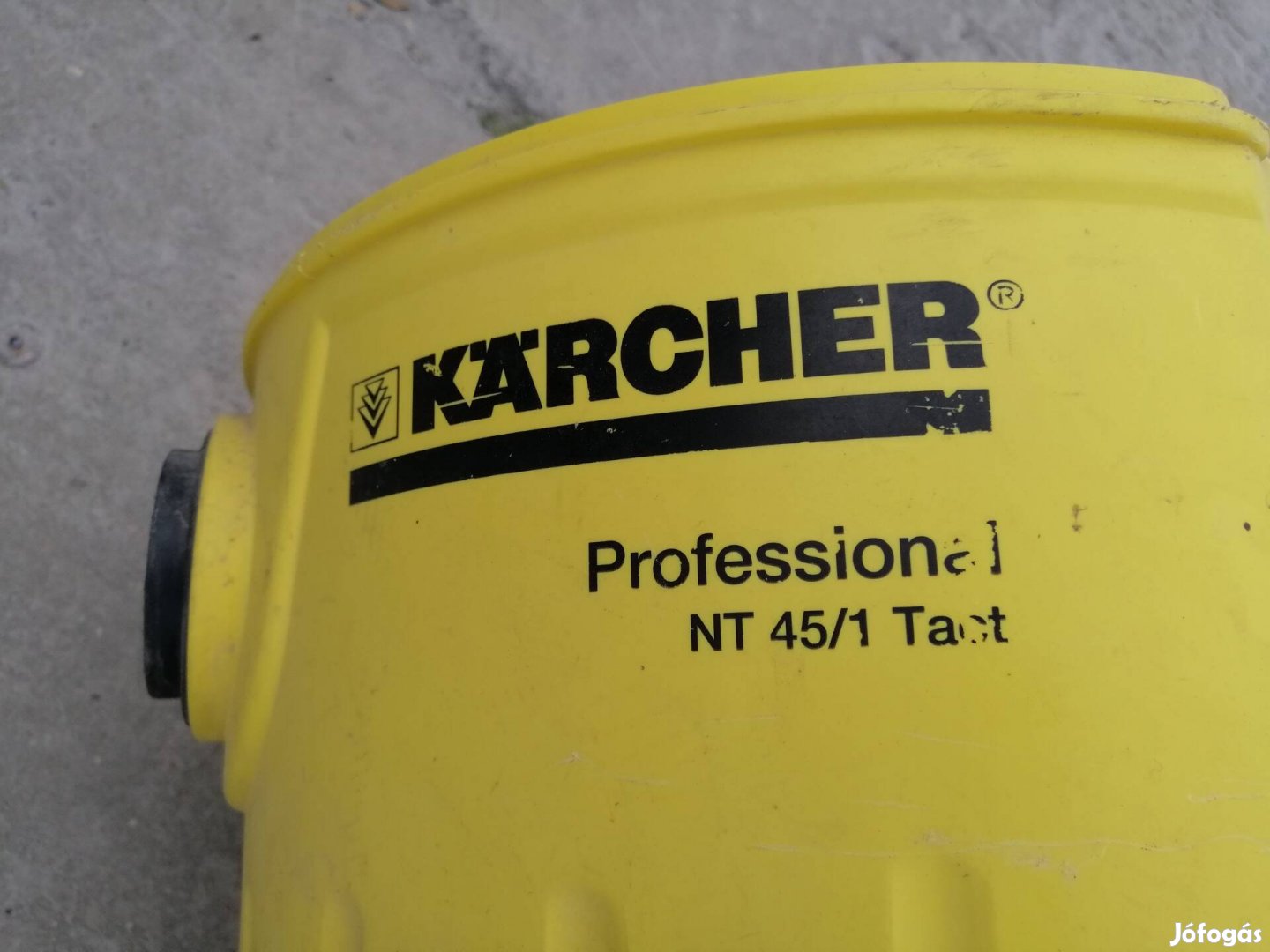 Karcher nt 45/1Tact ipari porszívó  "hibás"