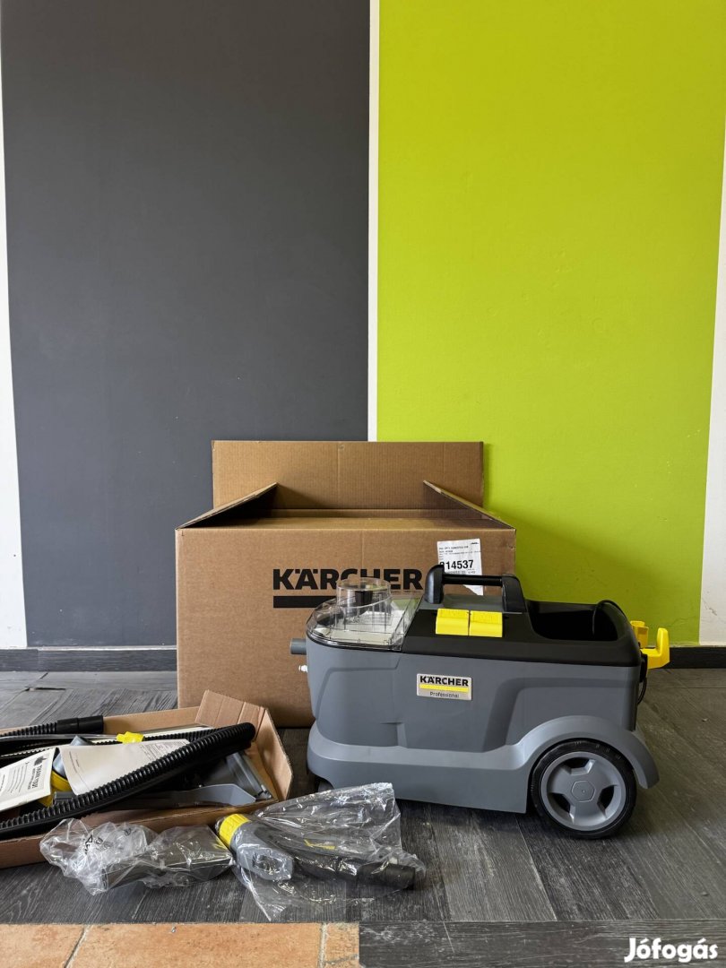 Karcher puzzi 10/1 kárpittisztító gép 