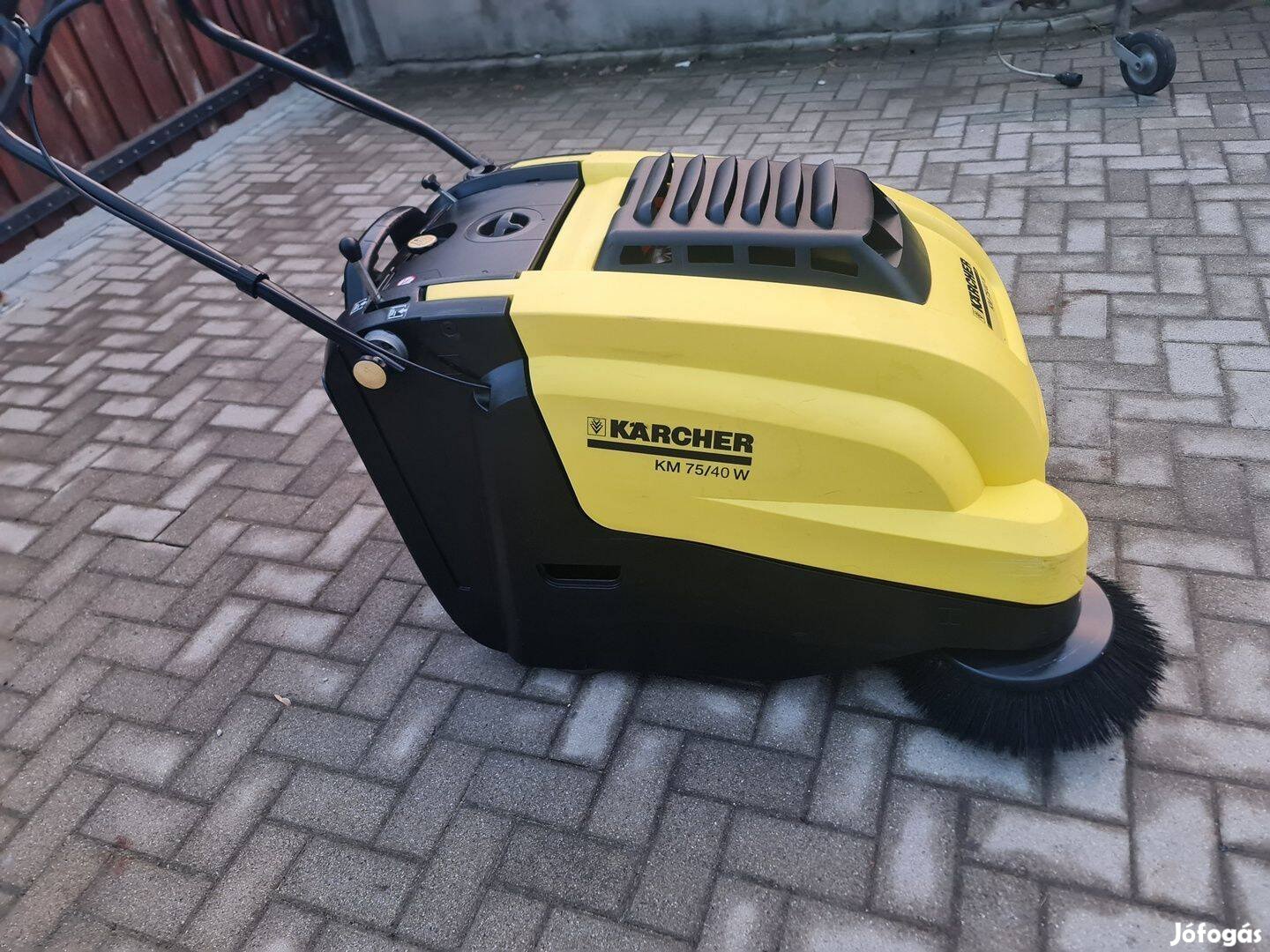 Karcher seprőgép,honda motorral