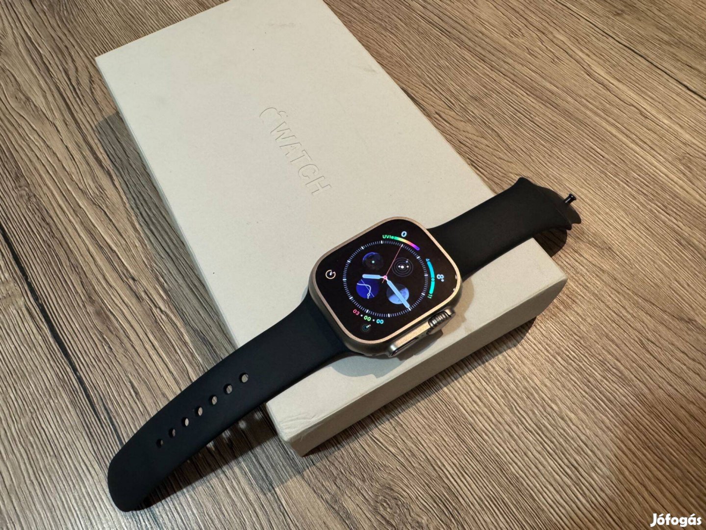 Karcmentes Apple Watch Ultra 49 mm, 100% akkumulátor