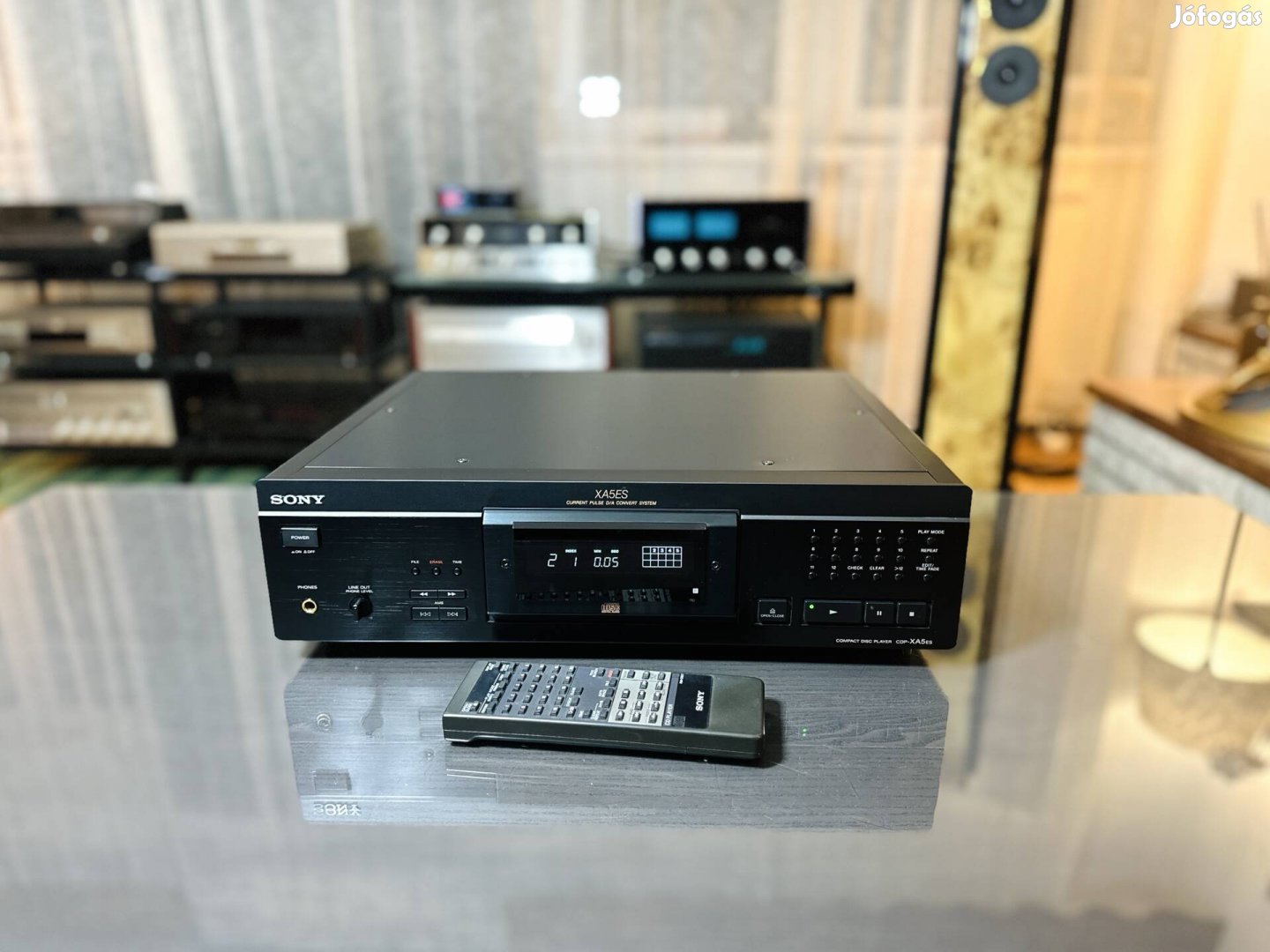 Karcmentes Sony CDP-XA5Es Prémium Hi-Fi hifi CD Lejátszó