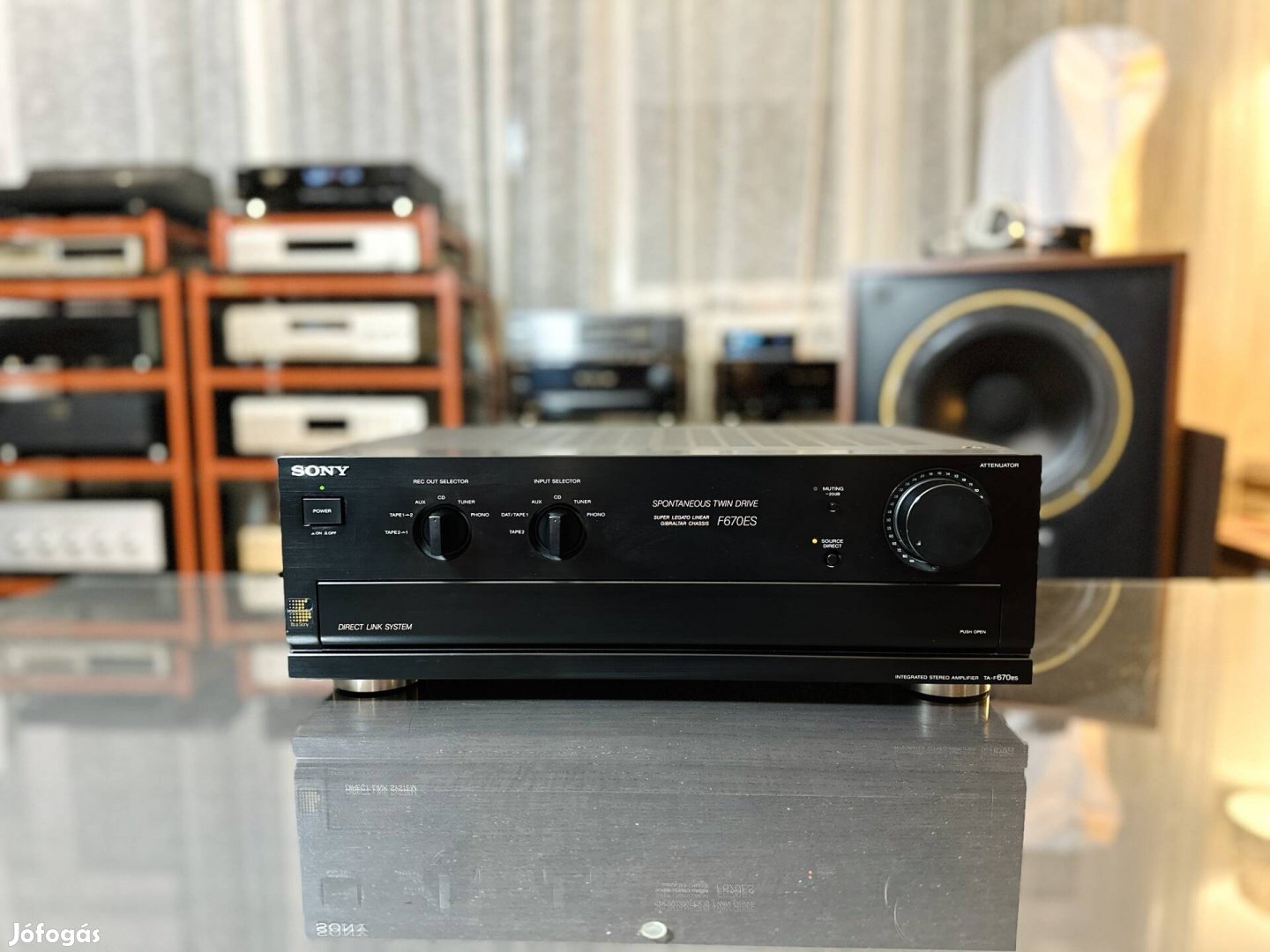 Karcmentes Sony TA-F670Es  Sztereo  Hi-Fi hifi erősítő