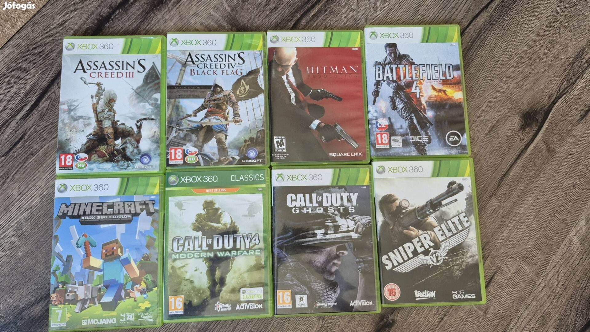 Karcmentes jó kezekben tartott használt Xbox360 játékok