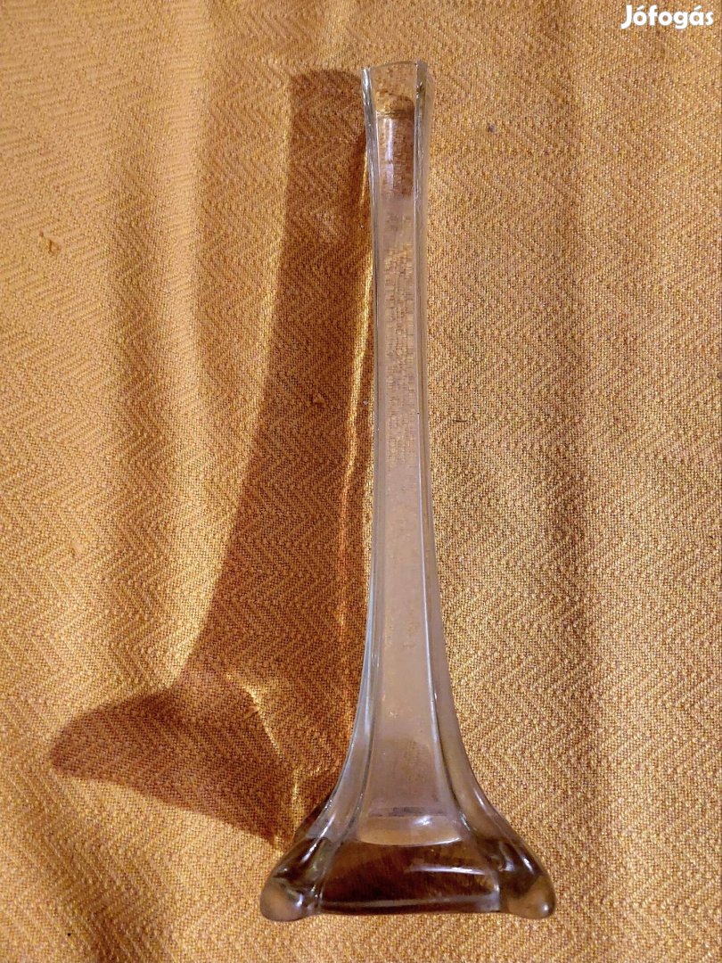 Karcsú magas  üveg váza