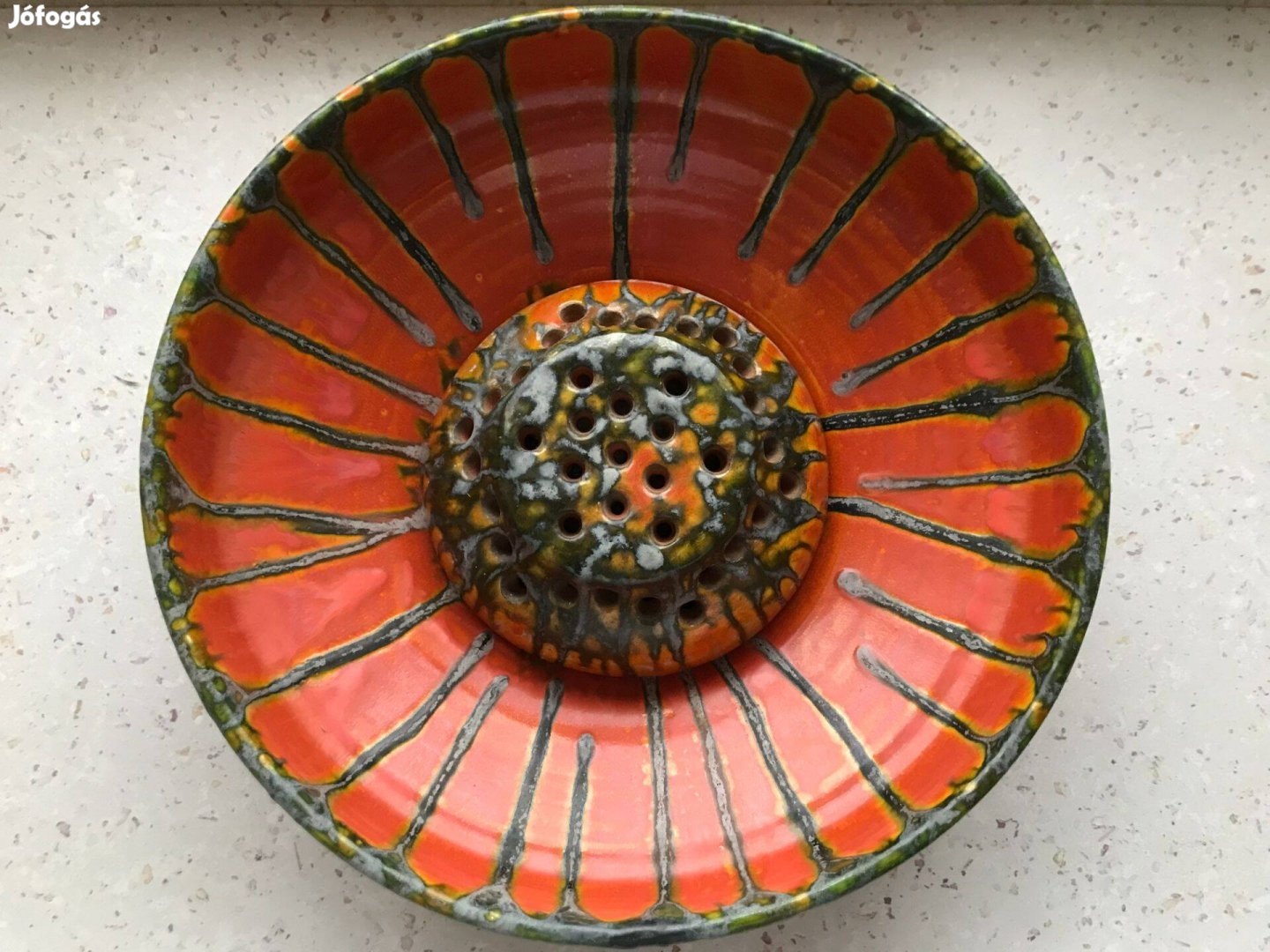 Karda Imre népi iparművész /1919-1998/ Ikebana tál