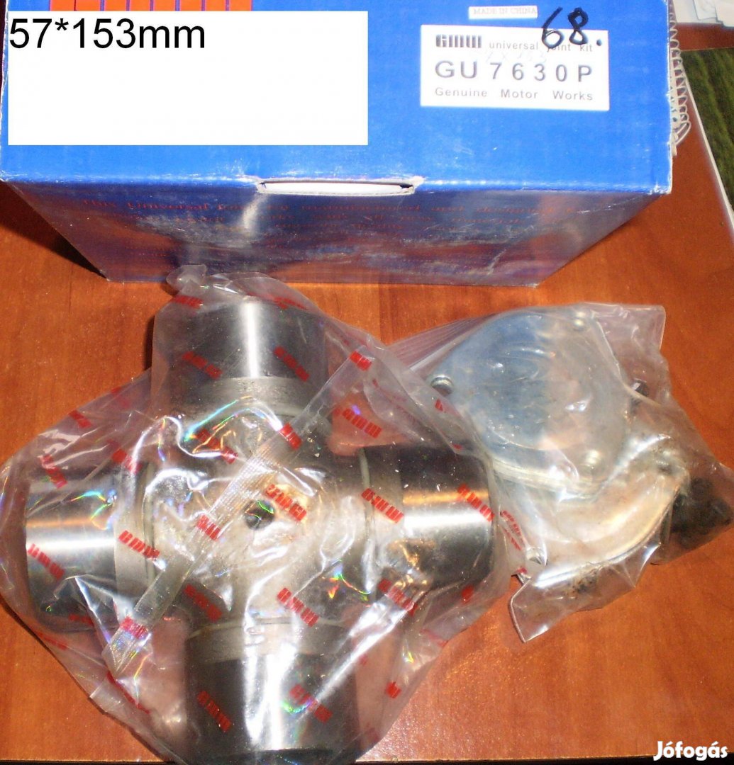 Kardánkereszt 57x153mm új