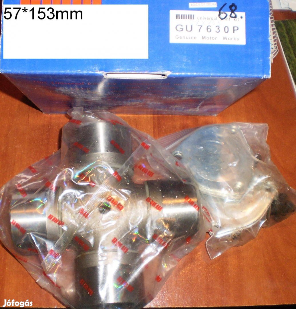 Kardánkereszt 57x153mm új