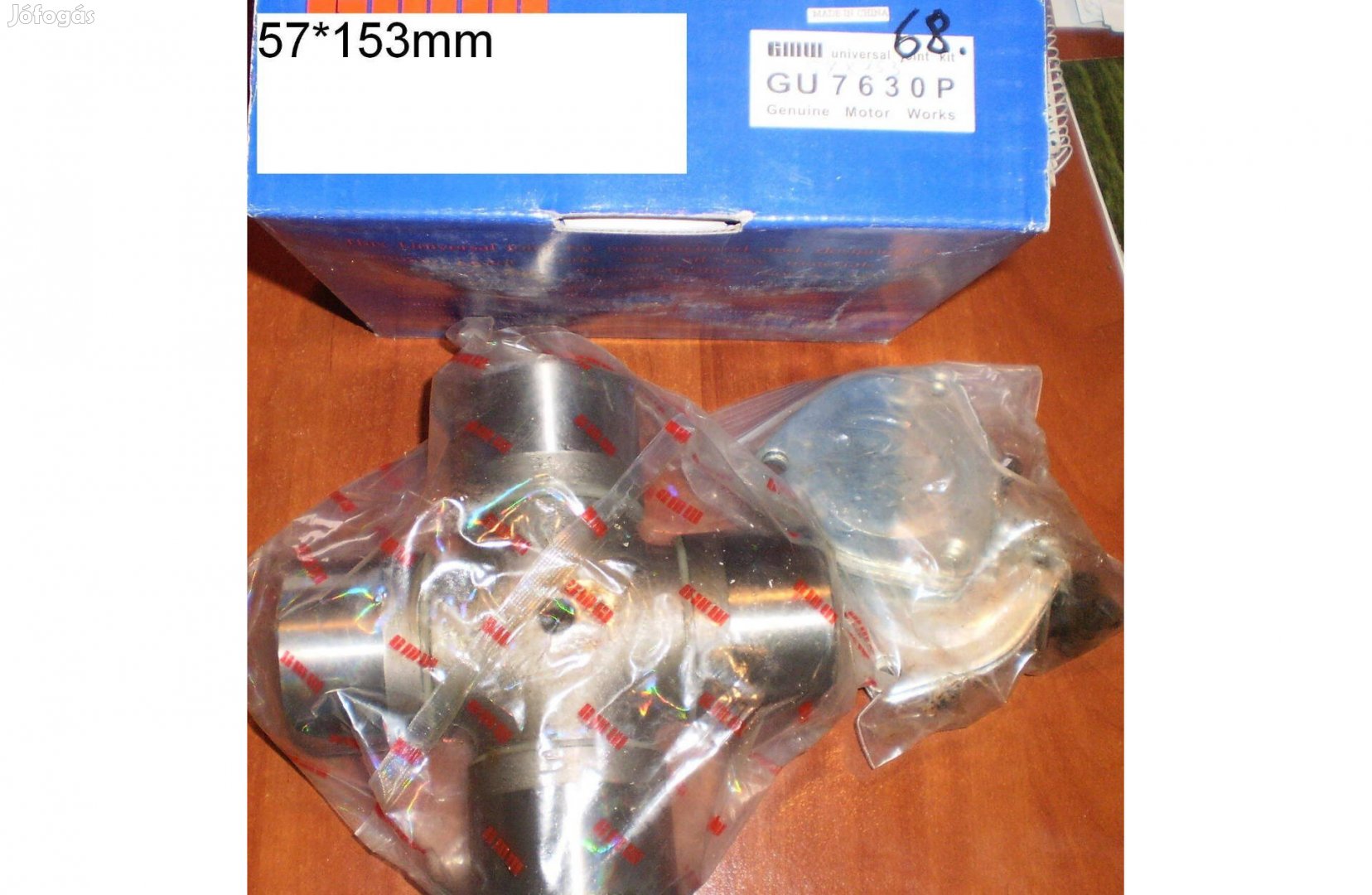 Kardánkereszt 57x153mm új